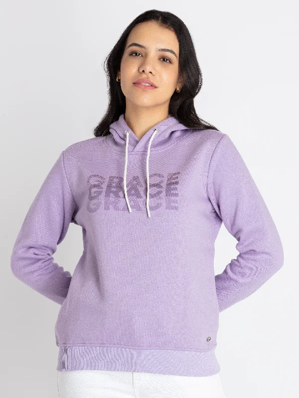 Womens Printed Hooded Sweatshirt Warm Sweatshirts for Women