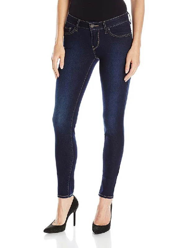 Levi's 188810025 Womens 711 Mid Rise Skinny Jeans Indigo Ridge