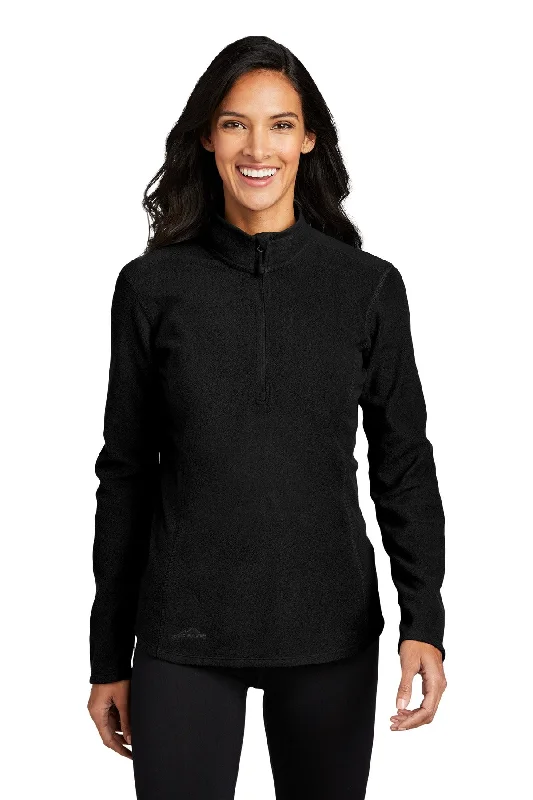 Eddie Bauer® Ladies 1/2-Zip Microfleece Jacket EB227 Stylish Sweatshirt Look