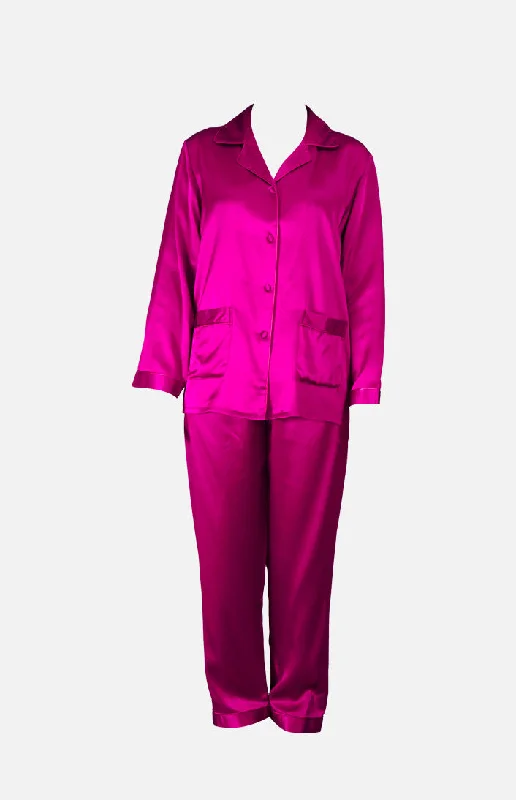 Silk Satin Pyjama Set Bamboo pajama sets