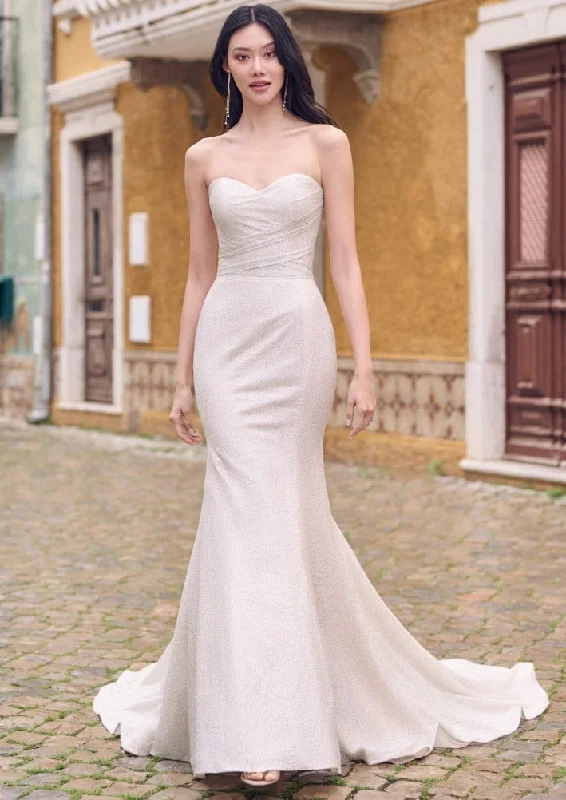 Maggie Sottero Anniston Lane Wedding Dress Long Sleeve Gown