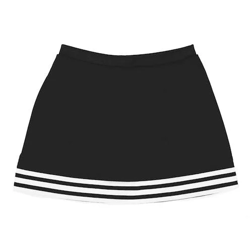 Black A-Line Tailgate Skirt Short unclassified skirts