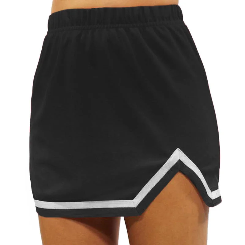 Black & White V-Cut Tailgate Skirt Best-selling unclassified skirts