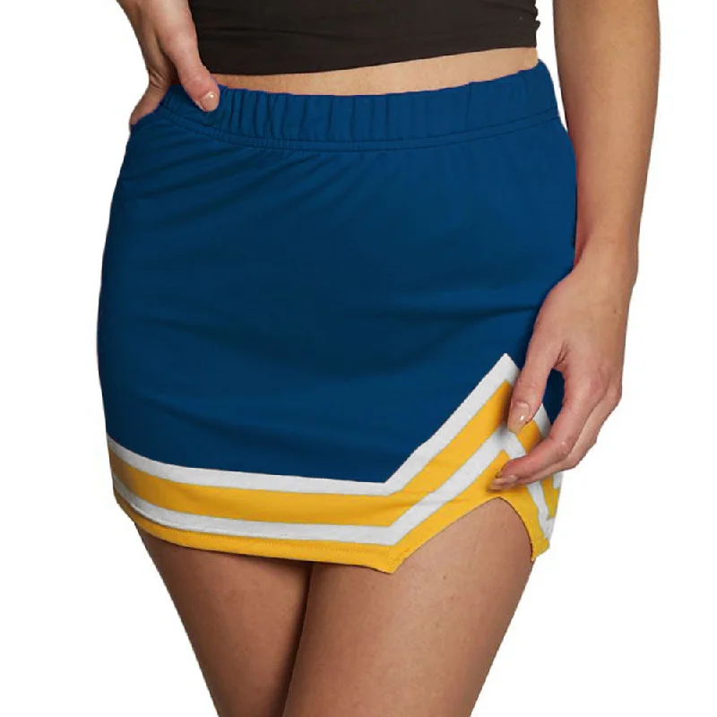 Navy & Yellow Game Day Skirt Date night unclassified skirts