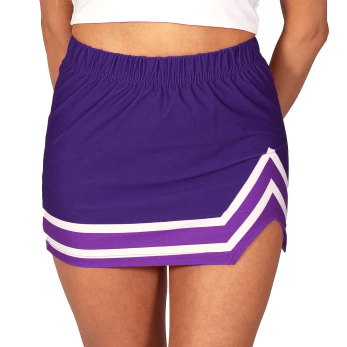 Purple & White Game Day Skirt Cocktail unclassified skirts